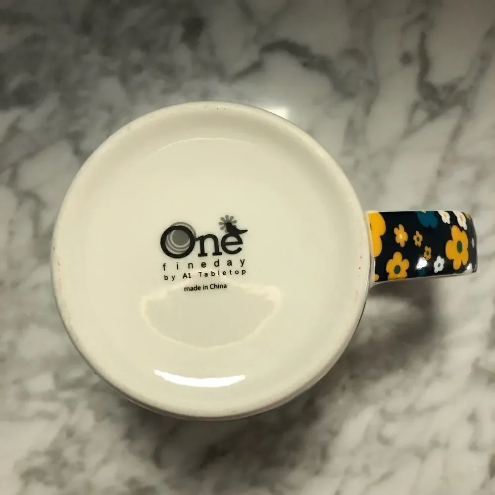One Fine Day Mustache Mug
